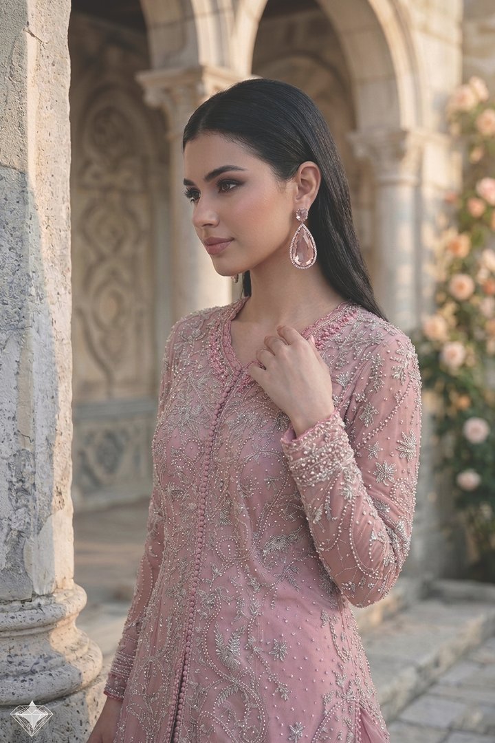 Rose Blush American Diamond Drops - Image 3